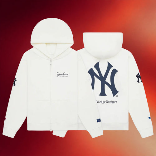 New York Or Nowhere Merch NYON X Yankees Southpaw Zip Hoodie Baseball Player Gift Ideas