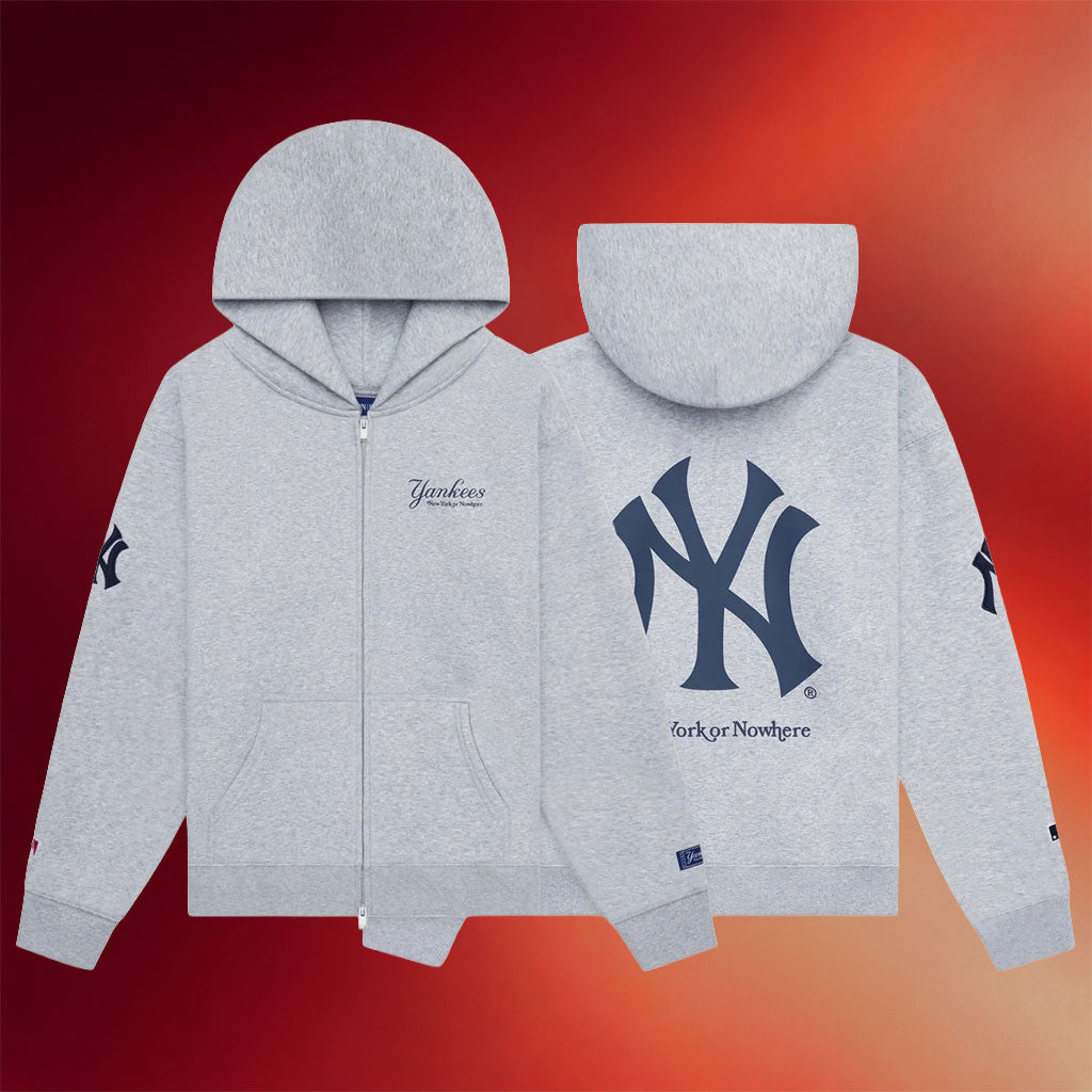 New York Or Nowhere Merch NYON X Yankees Southpaw Zip Hoodie Gifts For Father In Law
