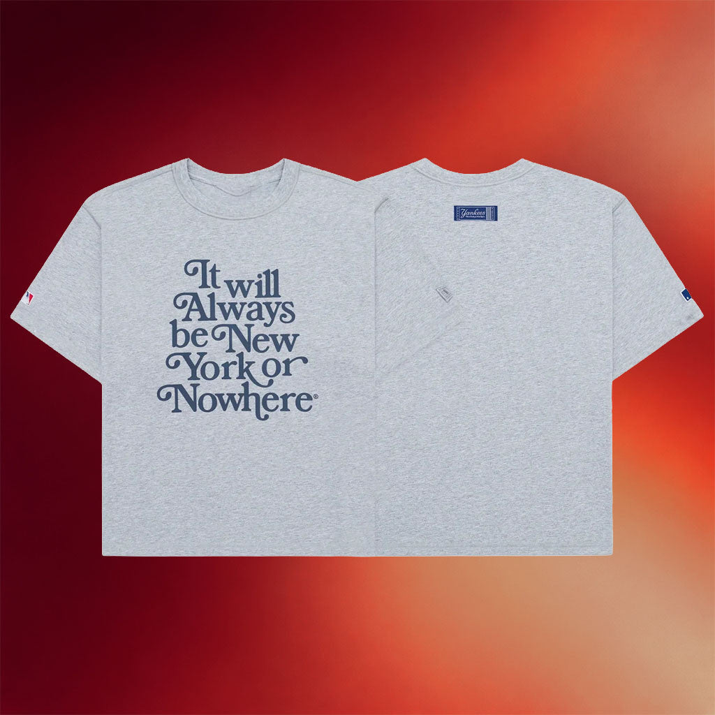 New York Or Nowhere Merch NYON X Yankees Always Cropped T-Shirt Gifts Ideas For Sisters