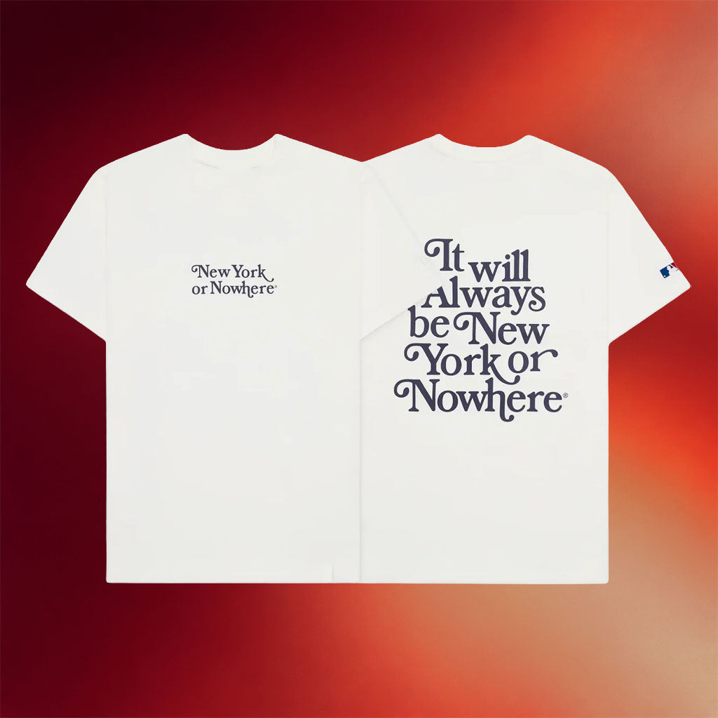 New York Or Nowhere Merch NYON X Yankees Motto T-Shirt 2026 Unique Gifts For Baseball Fans