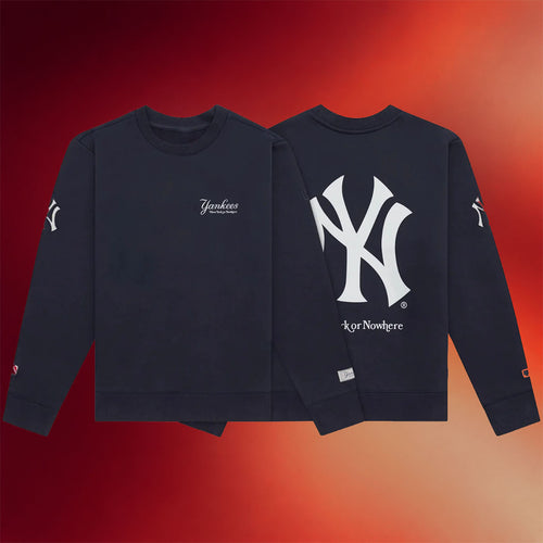 New York Or Nowhere Merch NYON X Yankees Southpaw Crewneck Sweatshirt Gifts For Baseball Fans