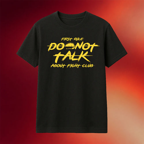 Bare Knuckle Merch 2026 First Rule Do Not Talk About Fight Club T-Shirt Birthday Gifts For Him