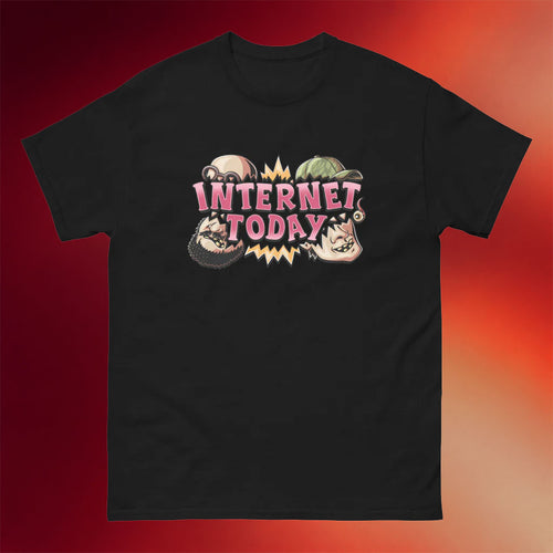 Internet Today Merch 2026 Busting Logo T-Shirt Internet Today Shirt Unique Gifts For Dad