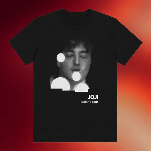 Joji Merch 2026 Joji Solaris Tour Black T-Shirt Father's Day Gifts For Music Lovers