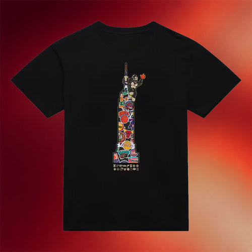 Mitchell And Ness NY Knicks Champions Merch 2026 New York Knicks Black King K T-Shirt Dad Gifts