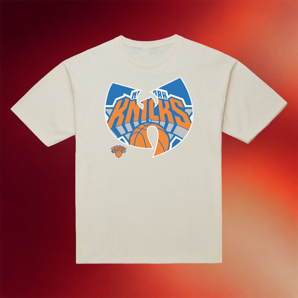 Mitchell And Ness NY Knicks Champions Merch 2026 New York Knicks X Wu-Tang T-Shirt Gifts Ideas