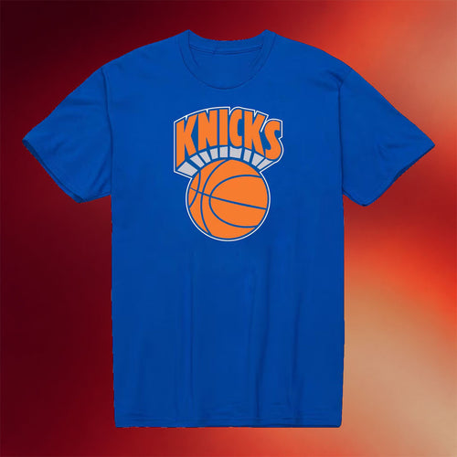 Mitchell And Ness NY Knicks Champions Merch 2026 New York Knicks Blue MVP T-Shirt Gift For Fans