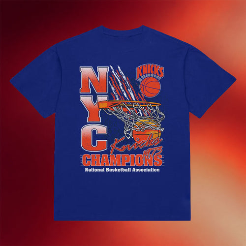Mitchell And Ness NY Knicks Champions Merch 2026 New York Knicks Net T-Shirt Basketball Fan Gift