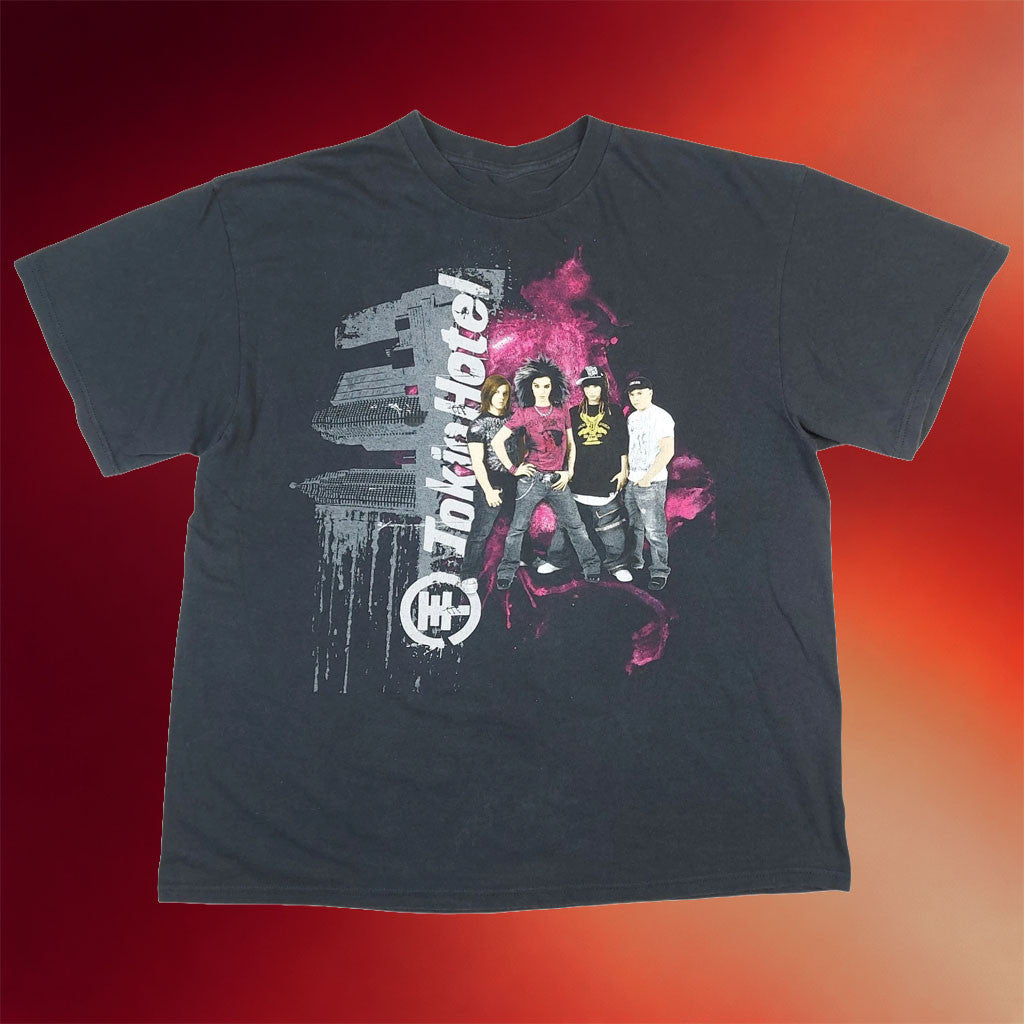 Tokio Hotel Merch Vintage 2007 Tokio Hotel Band Concert Tour T-Shirt Present For Music Lovers