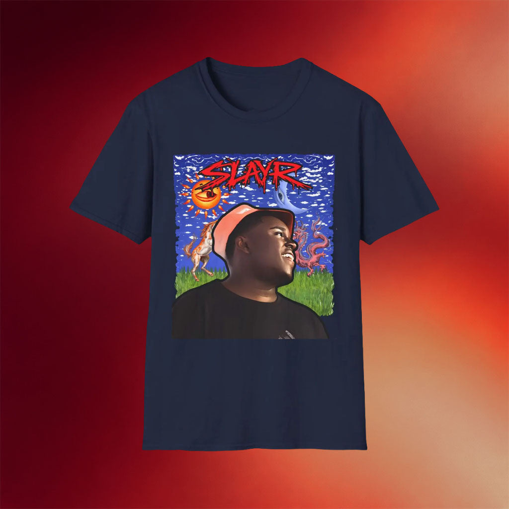 Slayr Merch 2026 Slayr T-Shirt Underground Rap Shirt Presents For Hip Hop Fans