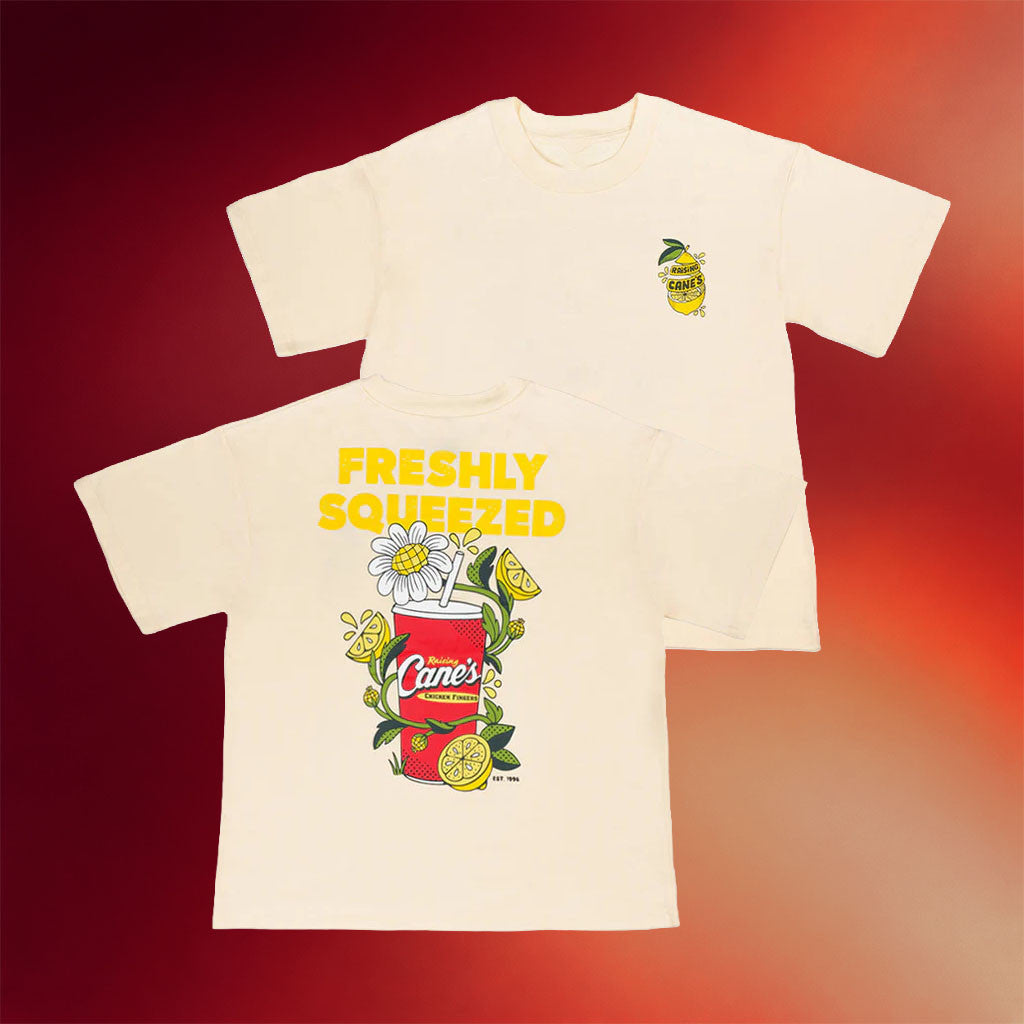 Cane's Gear Merch 2026 Cane’s Fresh Lemon T-Shirt Birthday Gift For Girlfriend