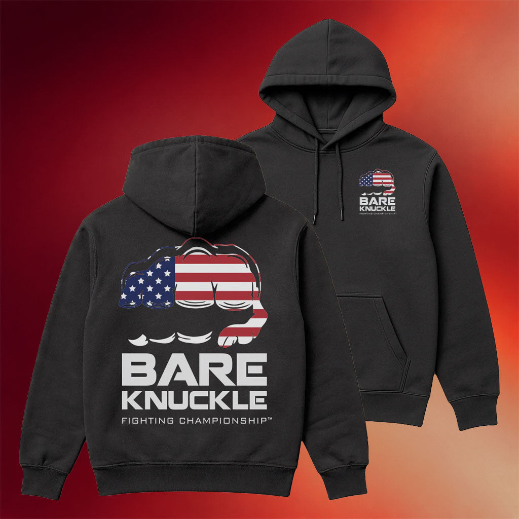 Bare Knuckle Merch 2026 BKFC OG America Hoodie 4th Of July Gifts For Fathers