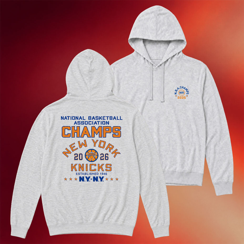 The Faherty X NY Knicks Merch 2026 New York Knicks Champions Hoodie Gift For Basketball Fans