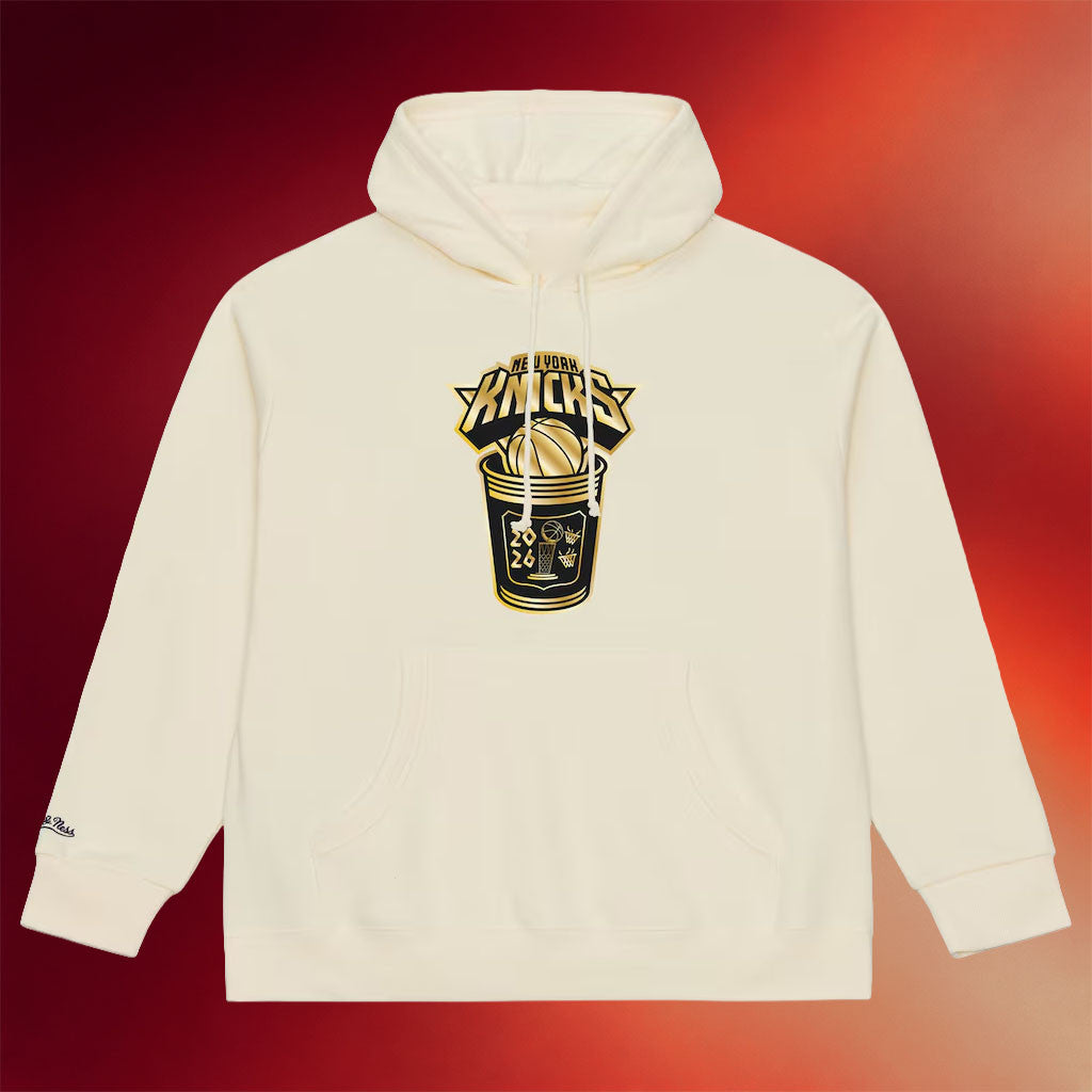 Mitchell And Ness NY Knicks Champions Merch 2026 Knicks Finals Champions Coffee Cup Hoodie