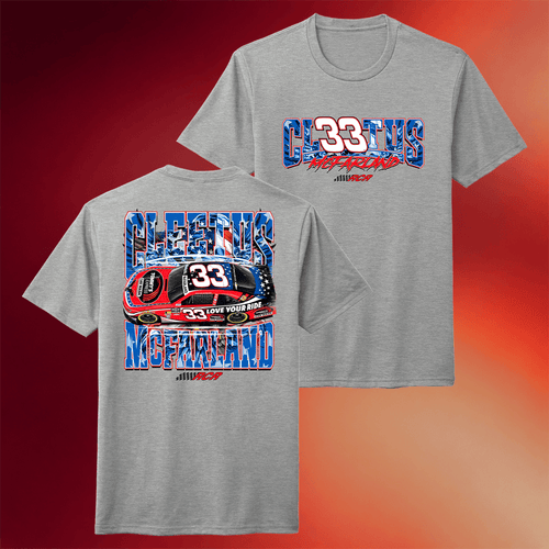 Cleetus McFarland Merch 2026 RCR No 33 Car 2-Spot T-Shirt Gifts For Racing Fans