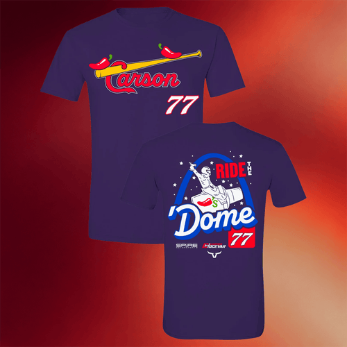 Carson Hocevar Merch 2026 Ride The Dome T-Shirt Carson Hocevar Shirts Gifts For Husband