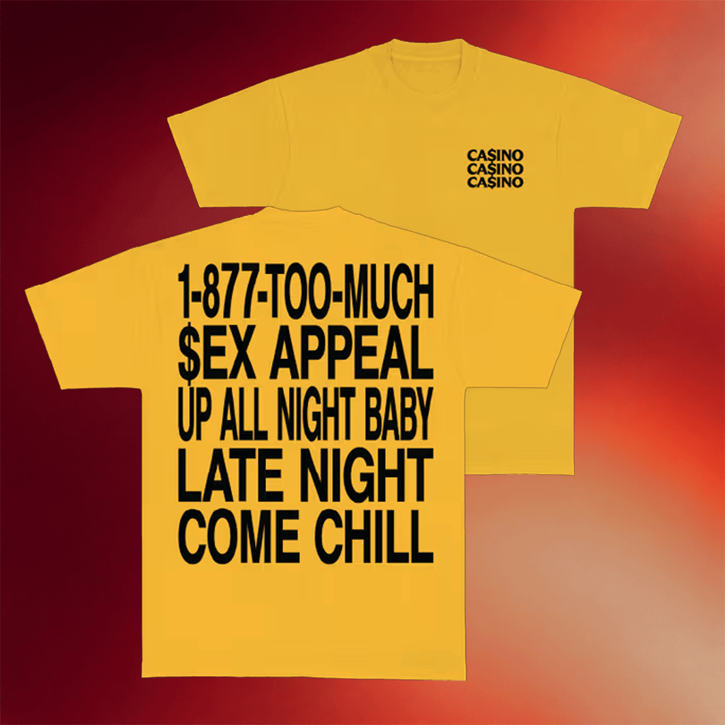 Booman Merch 2026 CaSIno Sex Appeal T-Shirt Gift Ideas For Husband