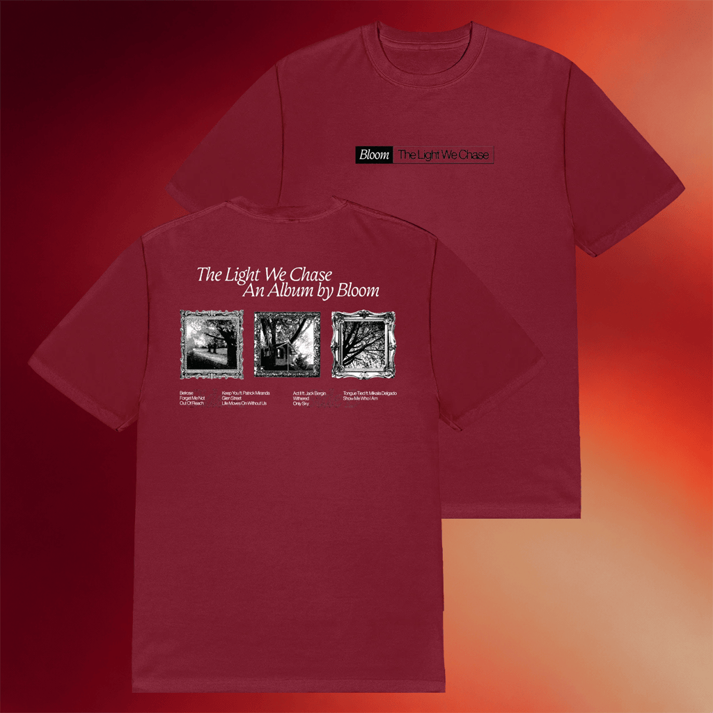 Bloom Merch 2026 The Light We Chase T-Shirt Unique Gifts For Music Lovers