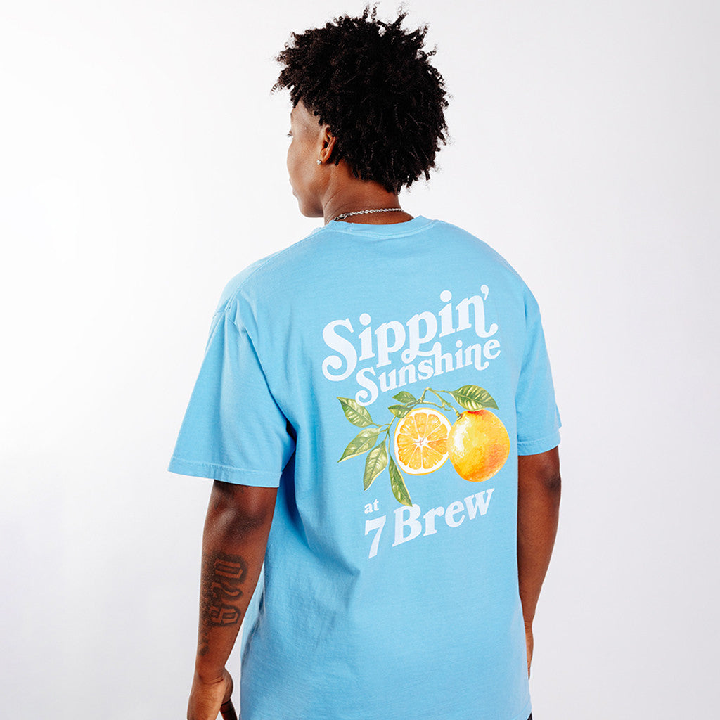 7 Brew Merch 2026 Under The Sun T-Shirt Citrus Shirt Present For Him Her