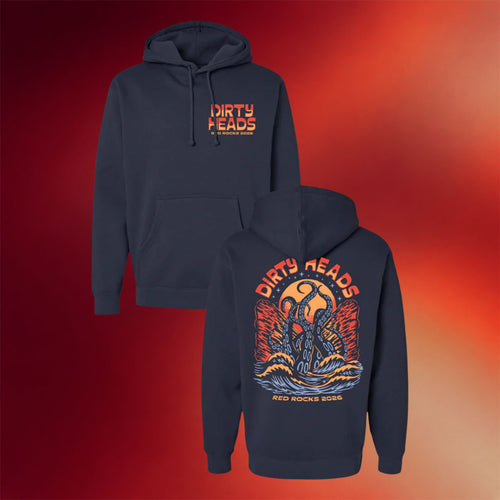 Dirty Heads Merch Red Rocks 2026 Event Hoodie Dirty Heads Band Hoodie Gift For Music Fans