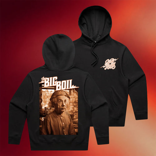 KT8 Merch 2026 Spag Heddy EmColander Black Hoodie The Big Boil Hoodie Spag Heddy Merch