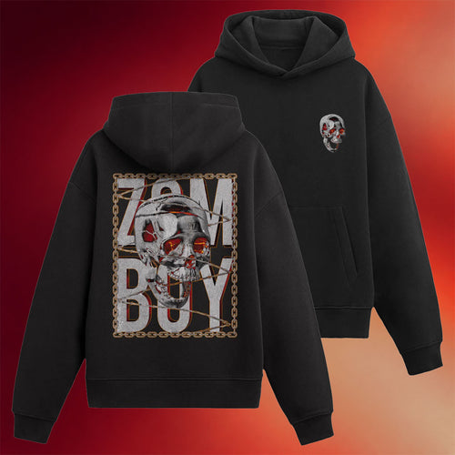 KT8 Merch 2026 Zomboy Skull Hoodie Zomboy Merch Birthday Ideas For Boyfriend