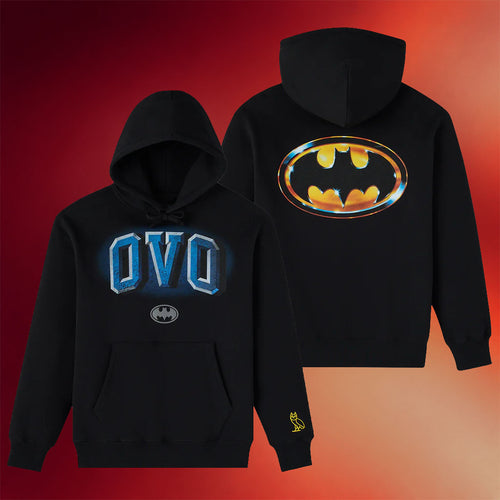 OVO Merch Batman X The Joker 2026 Batman 1989 Arch Hoodie Black Gift Ideas For Him