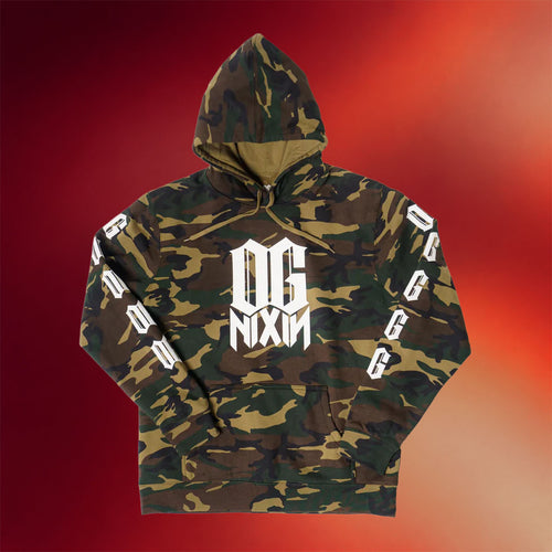 KT8 Merch 2026 OG NIXIN Logo Camo Hoodie OG NIXIN Merch Best Gift For Boyfriend