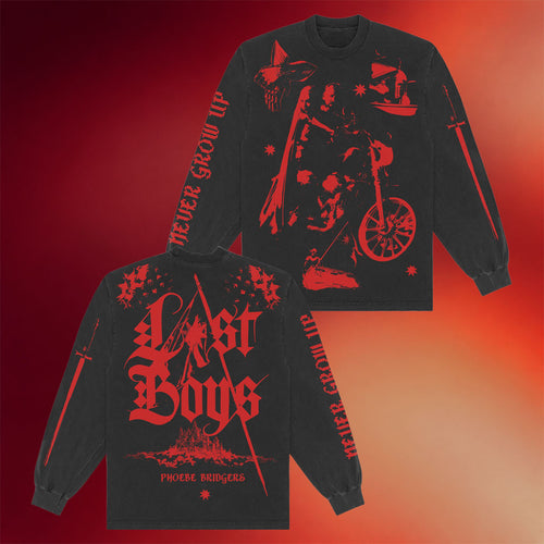 Phoebe Bridgers Merch 2026 Lost Boys Long Sleeve Shirt Presents For Music Lovers