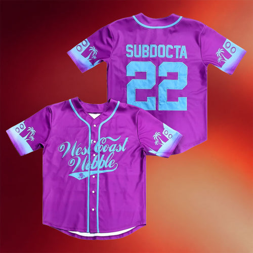 KT8 Merch 2026 SubDocta WCW Baseball Jersey SubDocta Merch Gifts Ideas For Music Fans