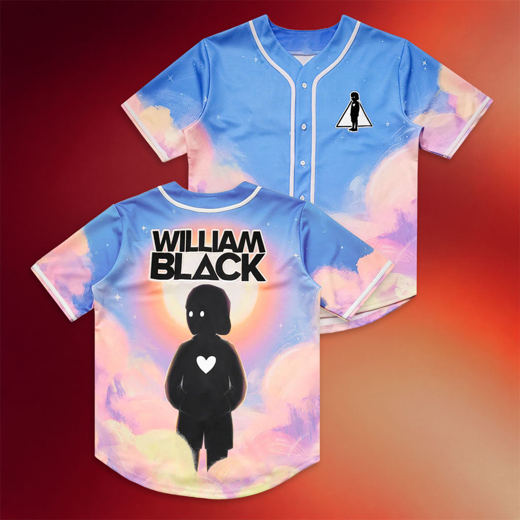 KT8 Merch 2026 William Black Cloudscape Baseball Jersey William Black Merch Fan Gifts