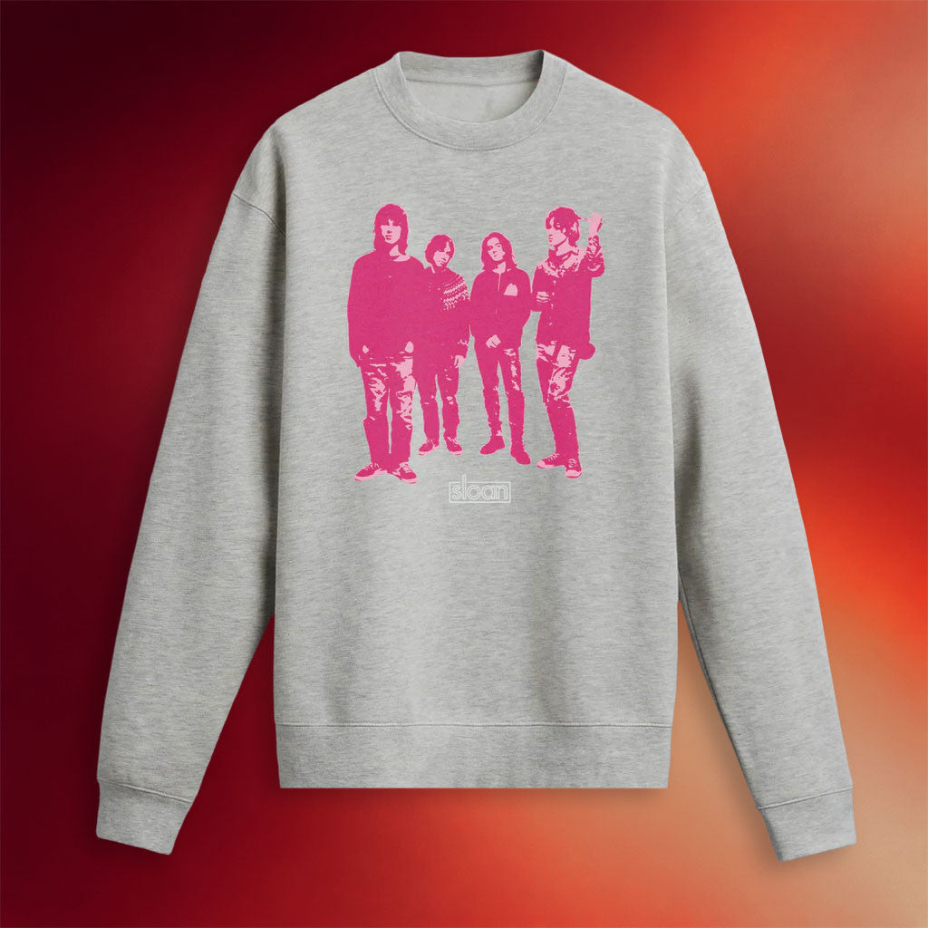 KT8 Merch 2026 Sloan Smeared Band Crewneck Sweatshirt Sloan Merch Gifts For My Boyfriend
