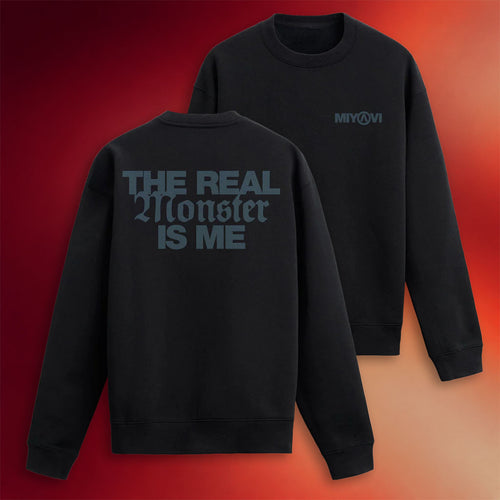 KT8 Merch 2026 Miyavi Real Monster Crewneck Sweatshirt Miyavi Merch Gifts Ideas For BFF