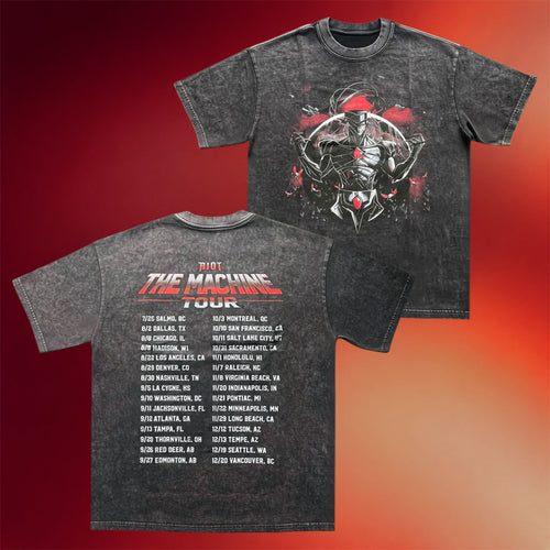 KT8 Merch 2026 Riot The Machine Tour T-Shirt Riot Merch Best Gifts For Music Lovers