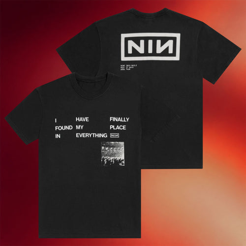 NIN Merch 2026 Lyrics T-Shirt Nine Inch Nails Merch Cool Gift For Rock Band Fans