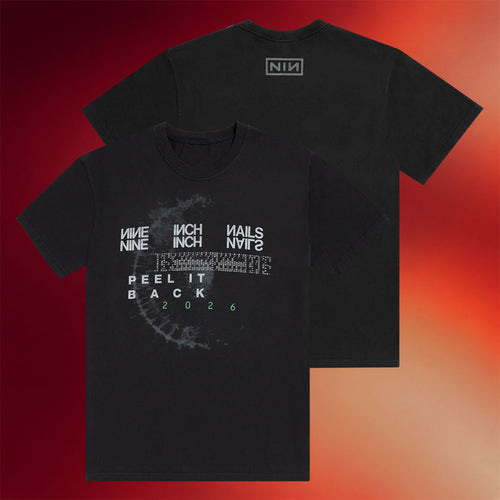 NIN Merch 2026 Tour T-Shirt Nine Inch Nails Peel It Back Merch Best Gift For Music Lovers