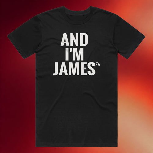 KT8 Merch 2026 Throttle House And I'm James Black T-Shirt Throttle House Merch Gift For Him