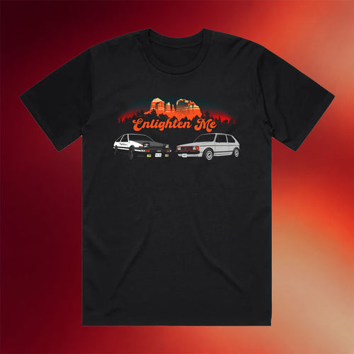 KT8 Merch 2026 Throttle House Enlighten Me Black T-Shirt Throttle House Merch Gift For Brothers