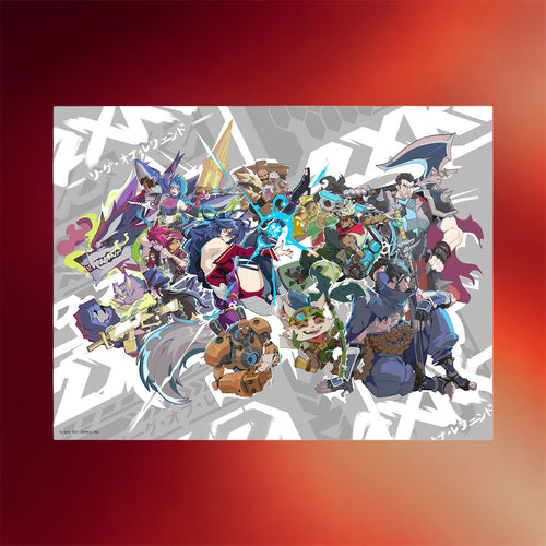 Evo Merch 2026 2XKO Kawaii Satori Poster Wall Art Decor Best Gift For Game Lovers