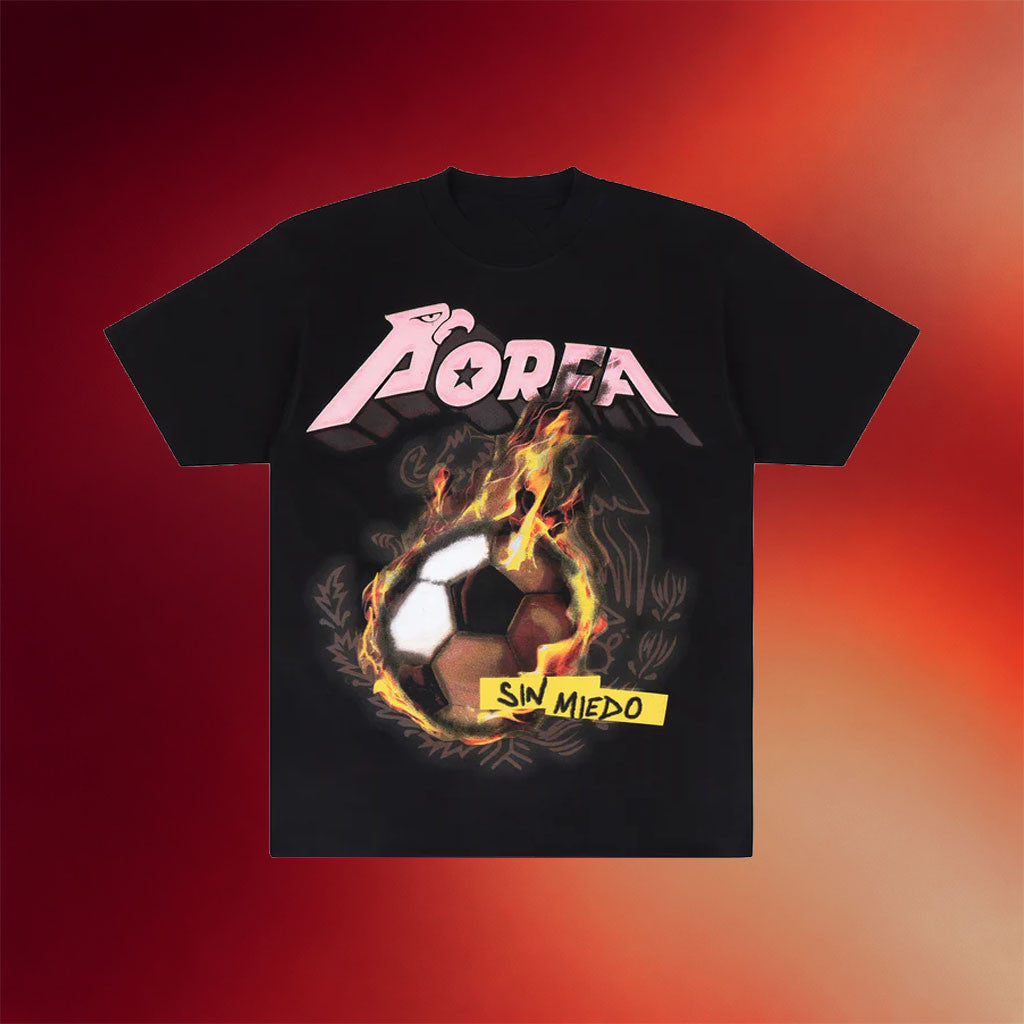 Porfa Merch 2026 Sin Miedo Porfa FC Black T-Shirt Best Gift For Soccer Lovers
