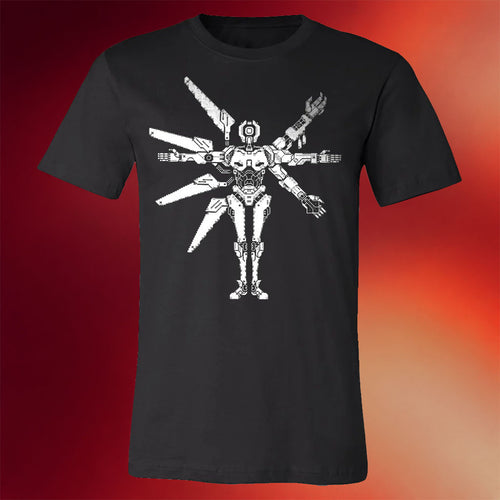 Ultrakill Merch 2026 Ultrakill V1 Schematic T-Shirt Good Gifts For Son