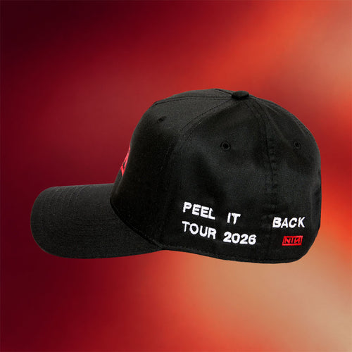 NIN Merch 2026 NIN Hat Embroidered Nine Inch Nails Peel It Back Tour Merch Gift For Band Fans