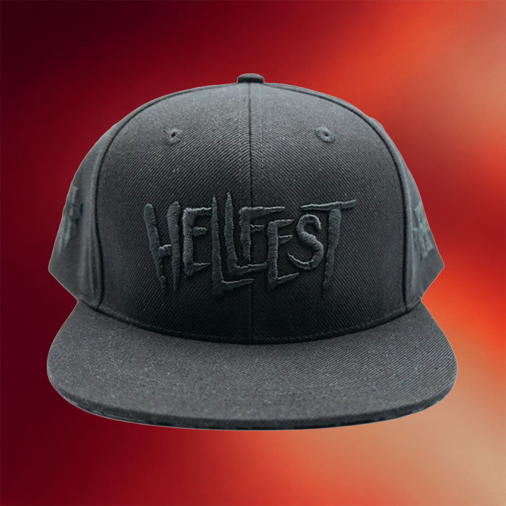 Hellfest Merch 2026 Hellfest Snapback Hat Embroidered Presents For Music Lovers