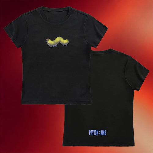 Payton King Merch 2026 Booger Worm Baby Tee Payton King T-Shirt Best Gift For Her