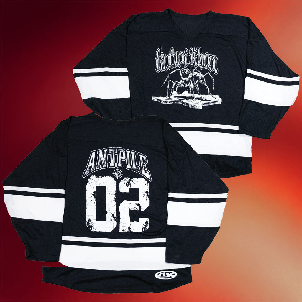 Kublai Khan Merch Antpile 2 Black White Jersey Kublai Khan Apparel Gifts For Brother