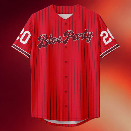 Bloc Party Merch 2026 Bloc Party Baseball Jersey Best Gifts For Rock Band Fans