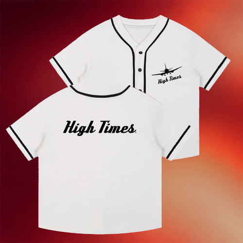 High Times Merch High Times Flight Baseball Jersey Unique Gifts For Friends
