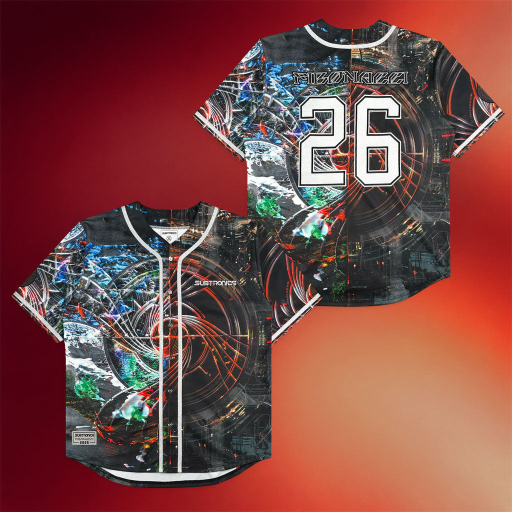 Subtronics Merch 26 Fibonacci Tour Baseball Jersey Birthday Ideas For Him