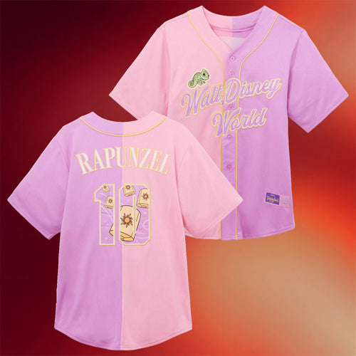 Rapunzel Baseball Jersey For Adults Tangled Apparel Walt D World Merch Gifts For Besties