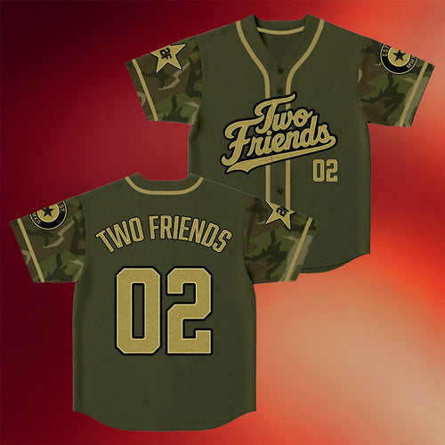 Two Friends Merch 2026 Two Friends Camo Jersey Unique Gifts For Music Lovers